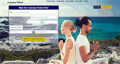 Desktop Screenshot of consciousmatch.com